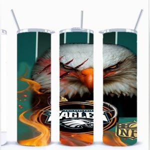 Eagles football tumbler